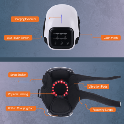 Knee Massager - Infrared | Heat | Vibration