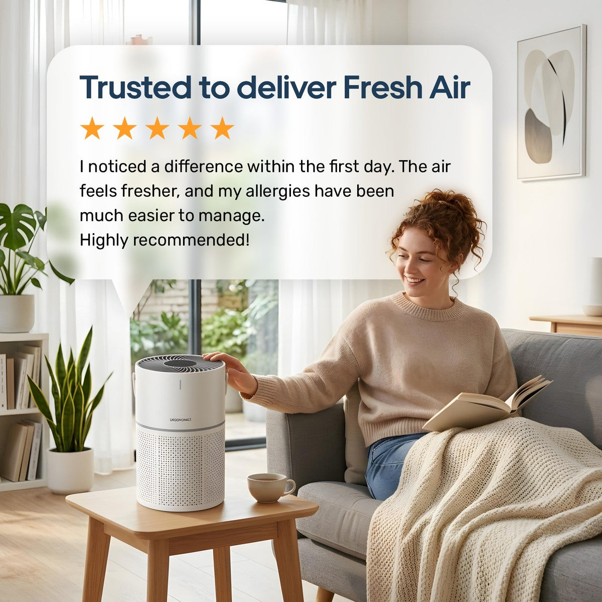 Atmos Air Purifier | HEPA Smart Filter