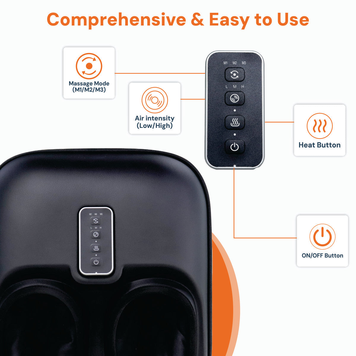 Foot Massager | Deep Relaxation | Shiatsu Foot Massager