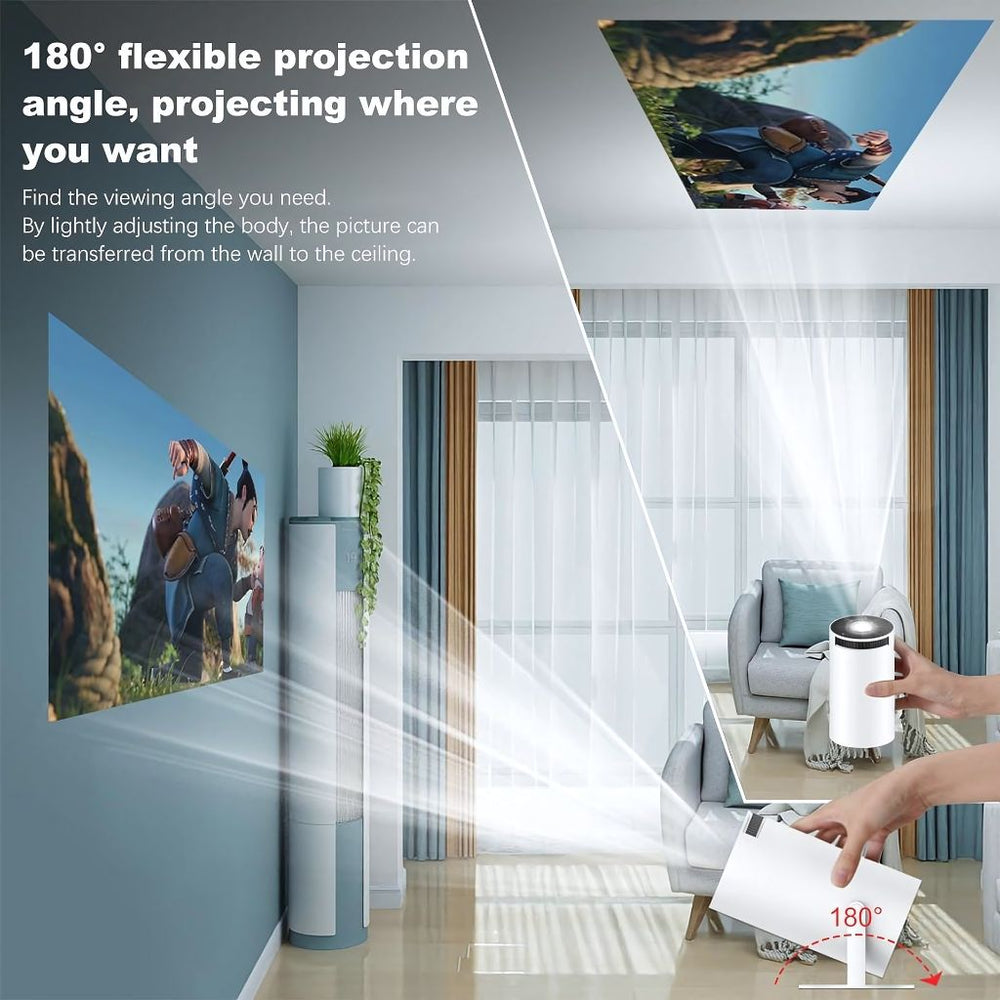 Mini Portable Projector - HD | Wifi | Bluetooth