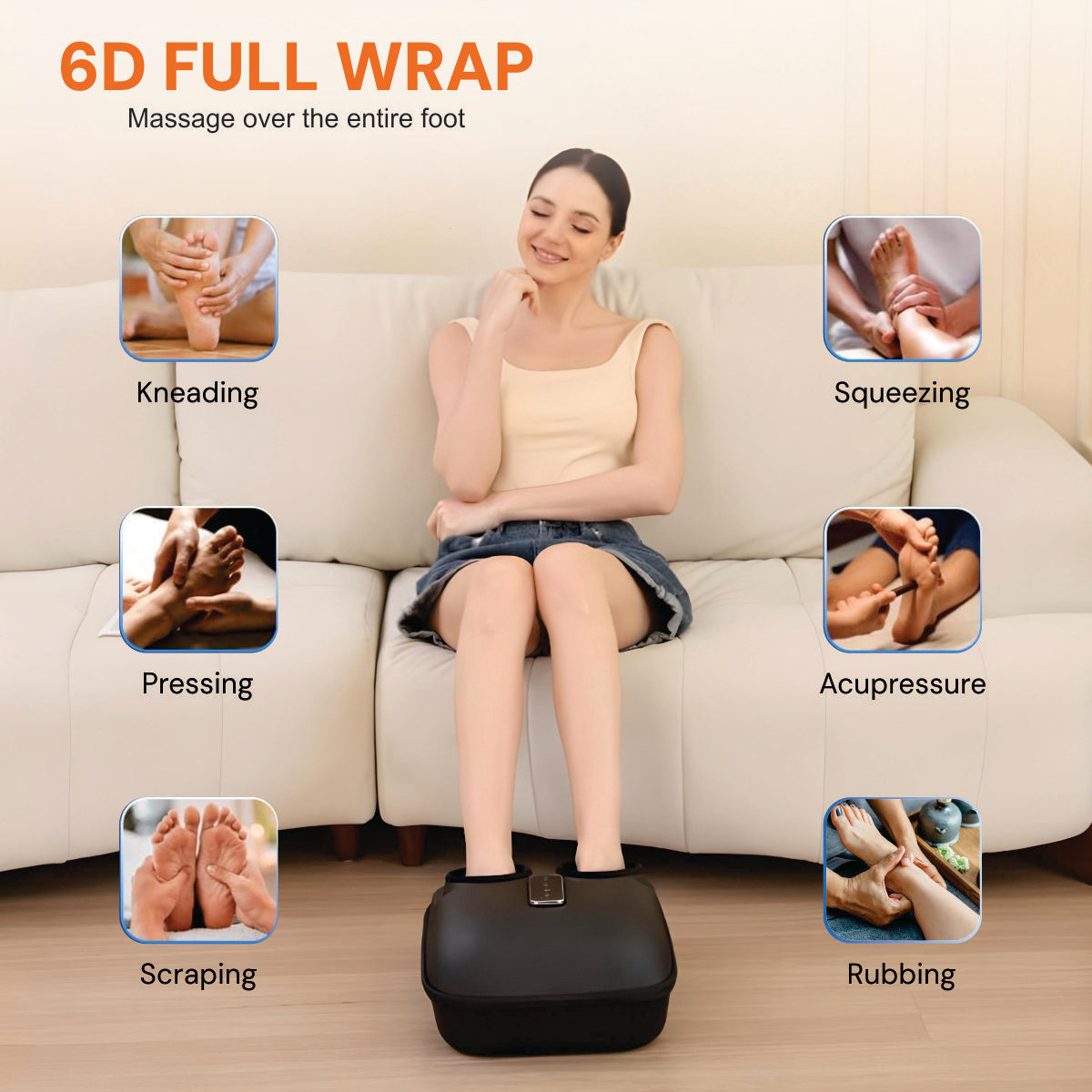Foot Massager | Deep Relaxation | Shiatsu Foot Massager