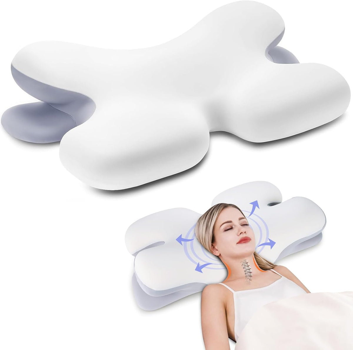 Ergonomic Cervical Pillow