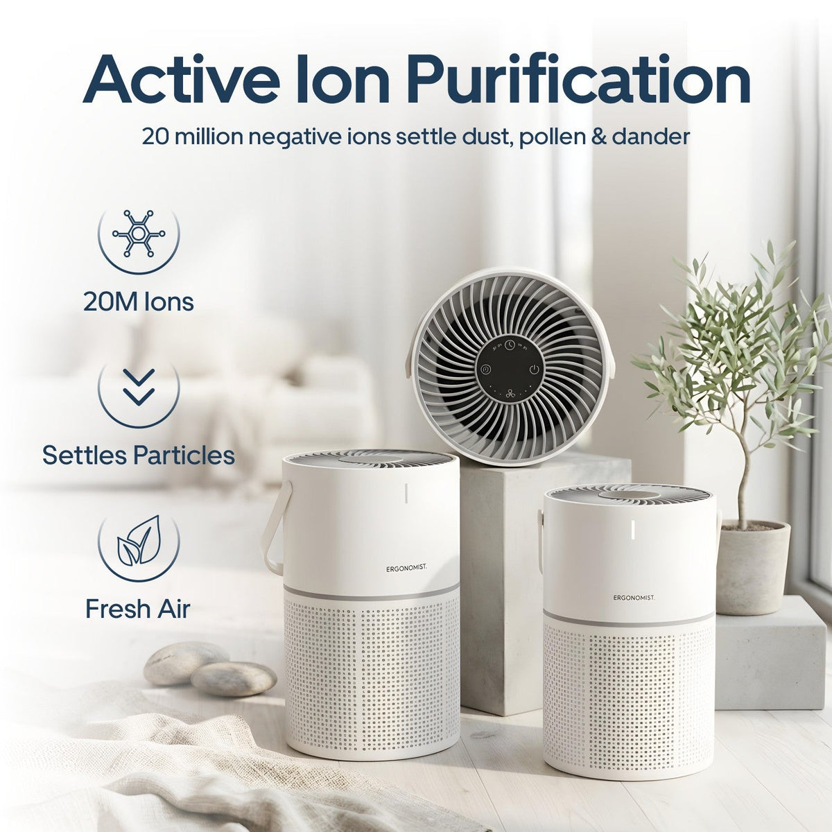 Atmos Air Purifier | HEPA Smart Filter