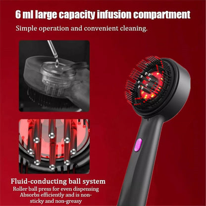 3-in-1 Scalp Massager for Hair Growth & Relaxation