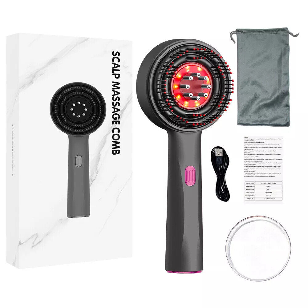 3-in-1 Scalp Massager for Hair Growth & Relaxation